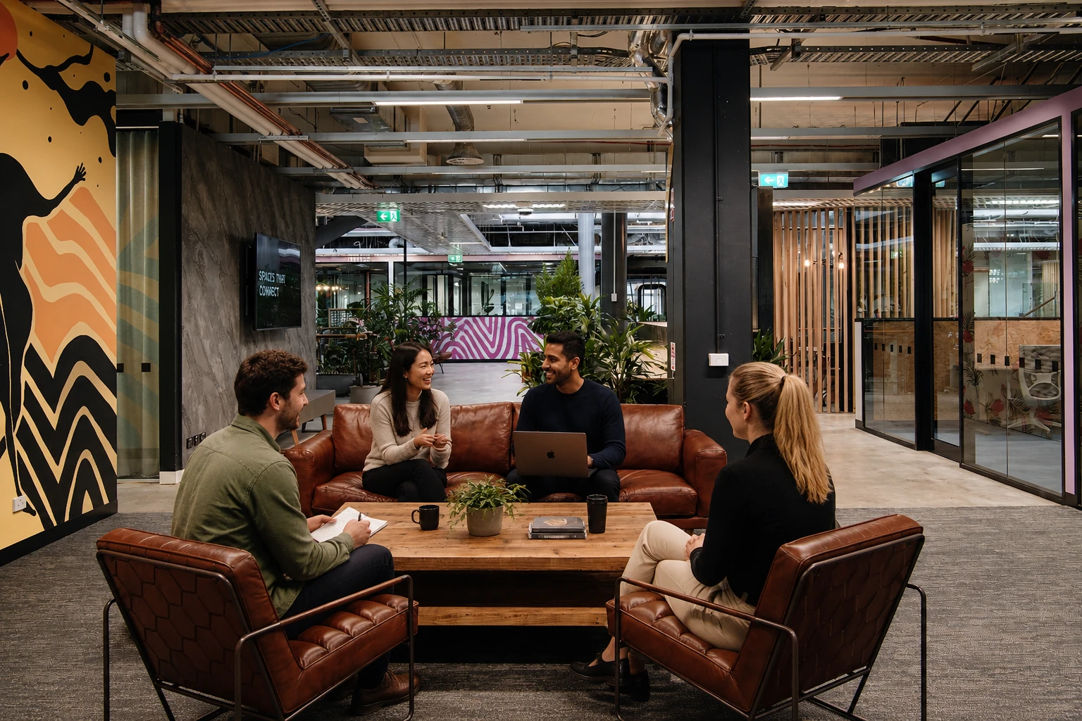 Rise Business Network Australia workspace at Cubes.Co