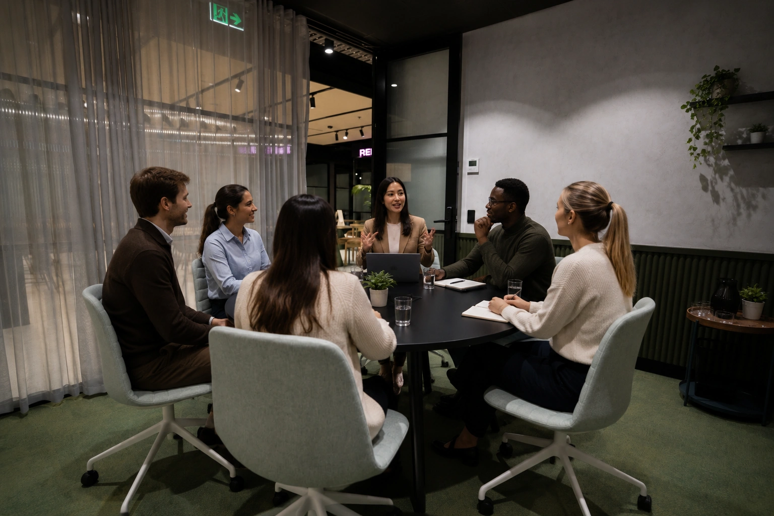 Rise Business Network Australia workspace at Cubes.Co